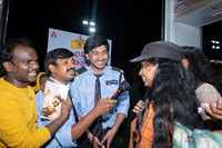 Anubhavinchu Raja Movie 3rd Song Launch at AMB Mall